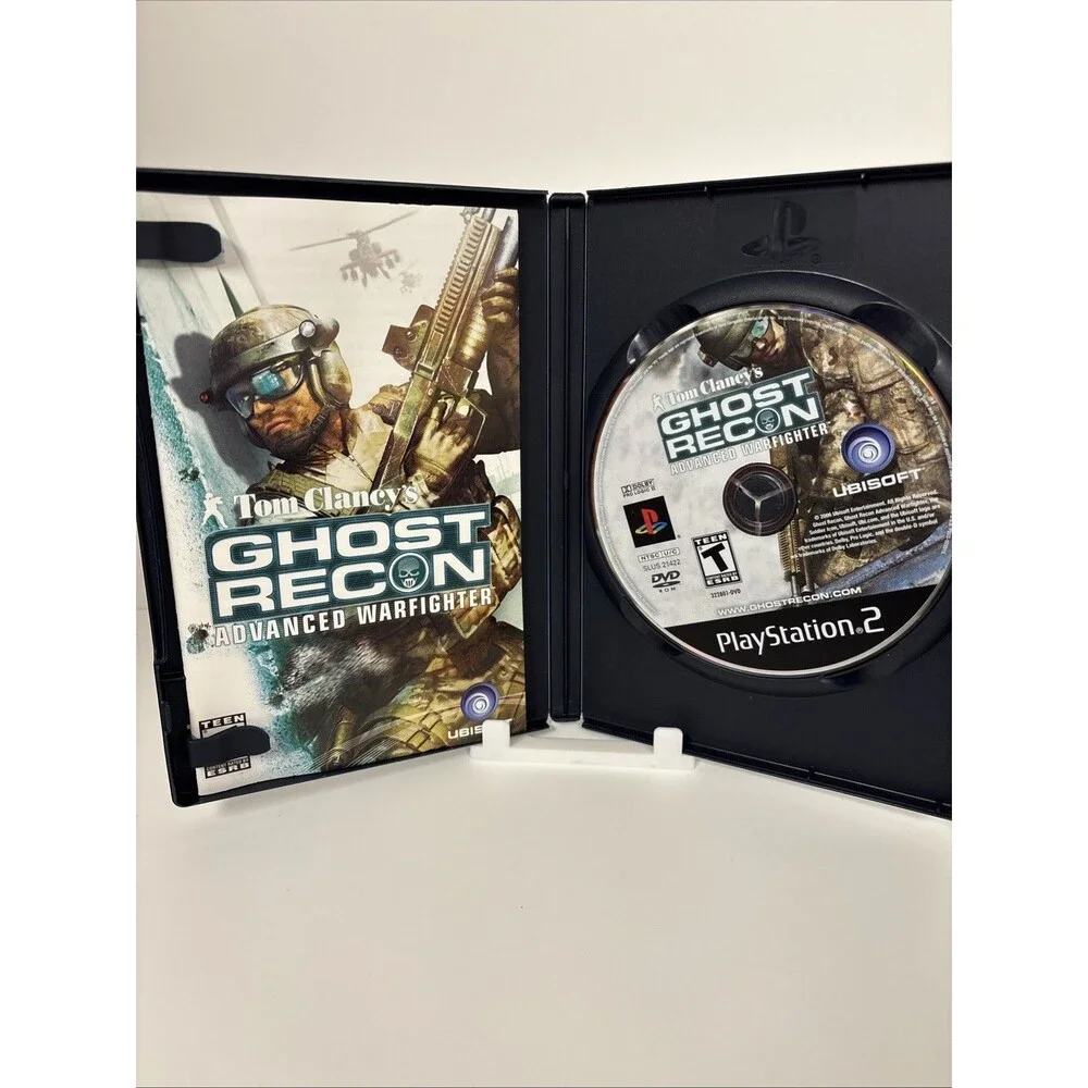 Tom Clancy's Ghost Recon Advanced Warfighter PS2 Sony PlayStation 2 CIB Complete